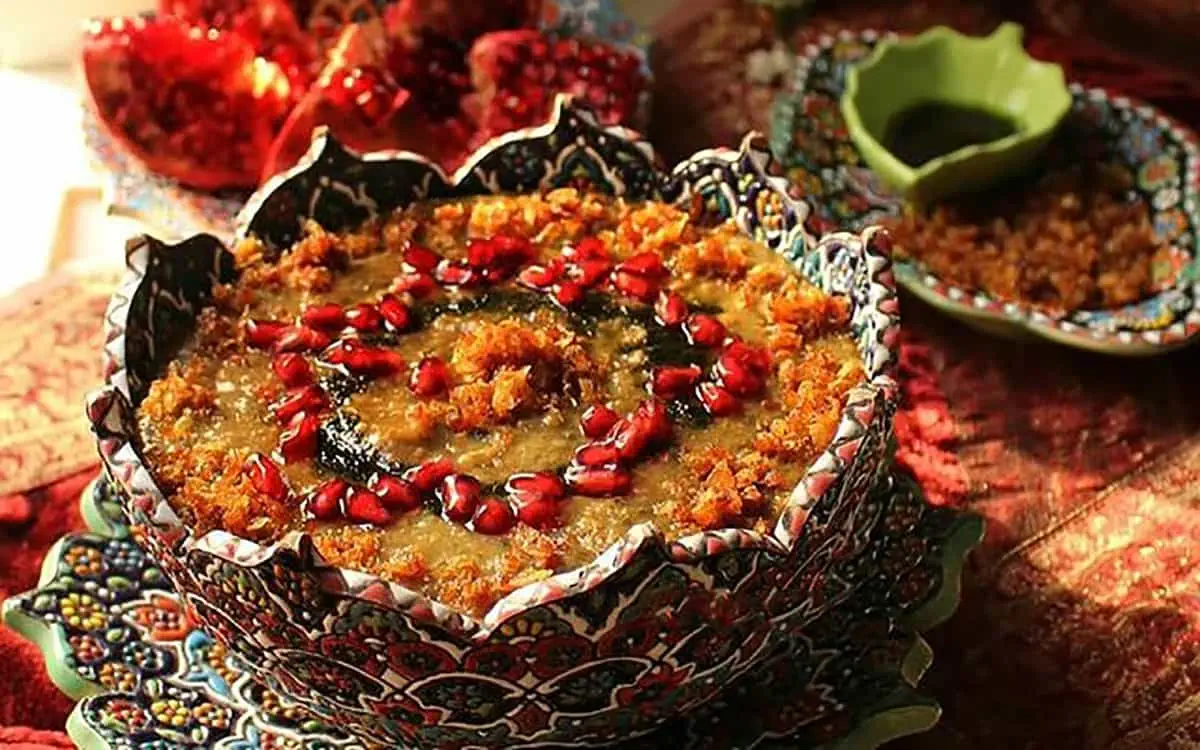 طرز تهیه آش انار