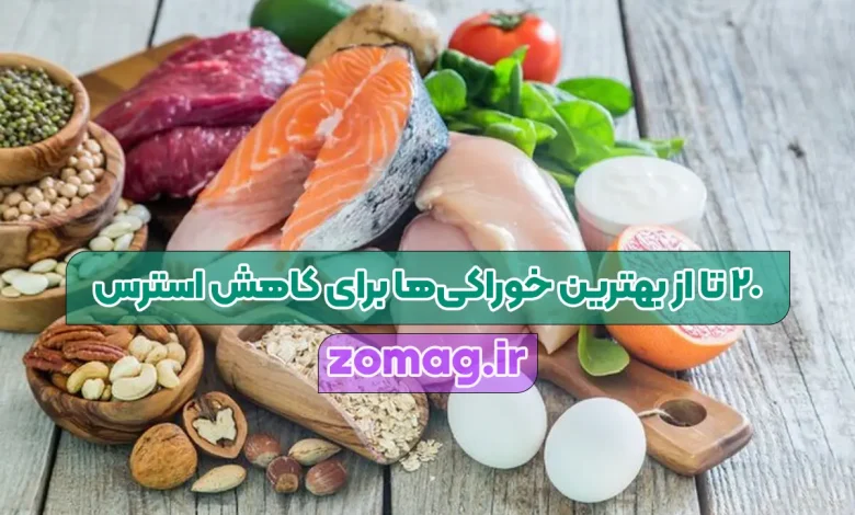 20 تا از بهترین خوراکی‌ها برای کاهش استرس