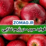 خواص شگفت انگیز سیب ( فواید در رژیم غذایی )