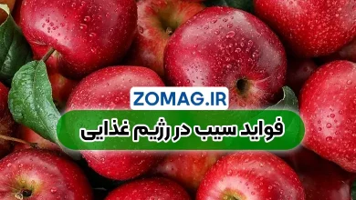 خواص شگفت‌ انگیز سیب ( فواید در رژیم غذایی )