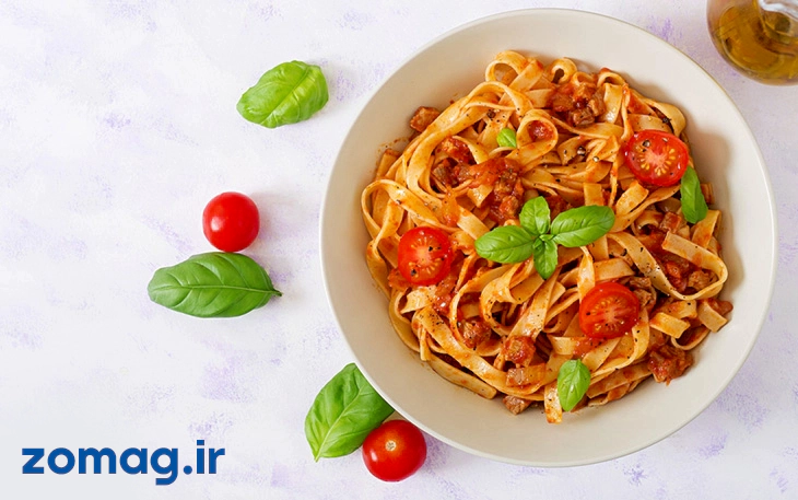 بولونیز اسپاگتی اصل ایتالیایی