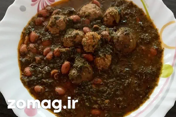 قرمهسبز با کوفته قلقلی