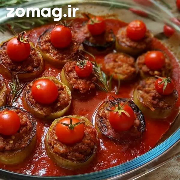خوراک گوشت و بادمجان (ترکی-ایرانی)