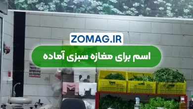 100 اسم خاص برای مغازه سبزی آماده